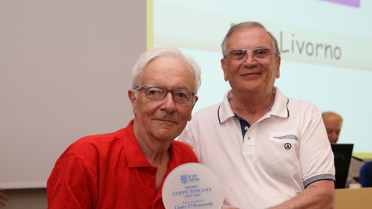 A sinistra Bruno Caroti
