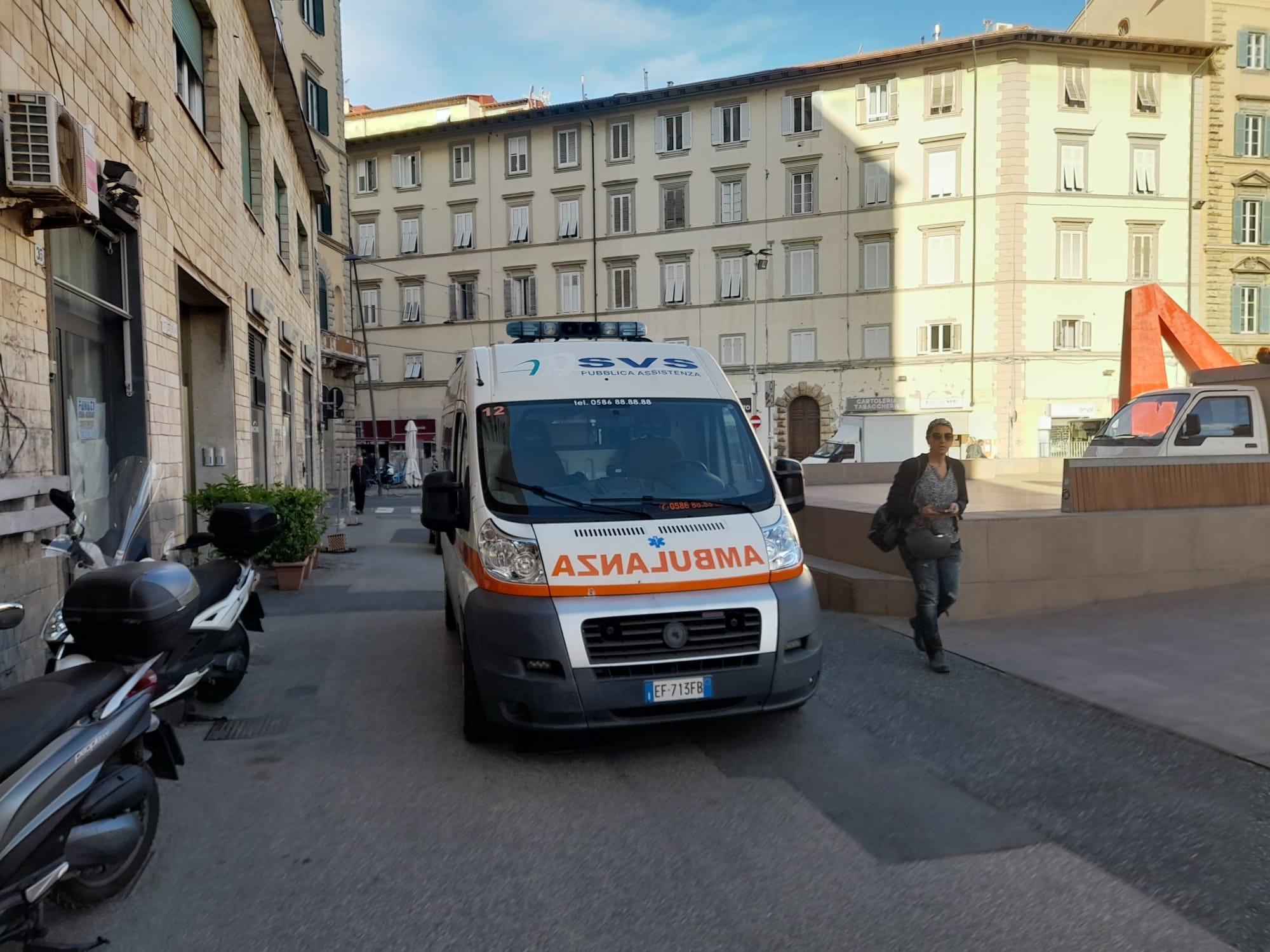 Un'ambulanza della Svs (foto d'archivio)