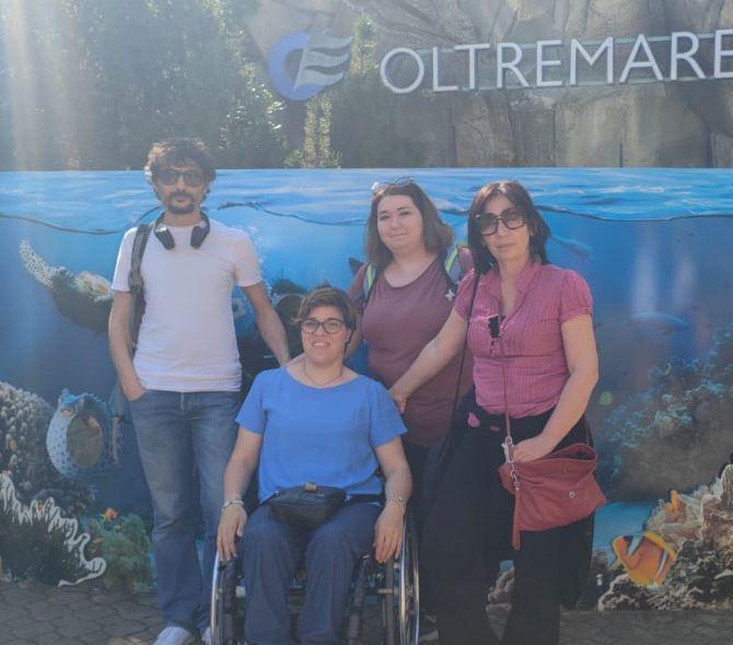 Zocca, l’emozione di Martina: «Una gita inclusiva per vivere una favola» 