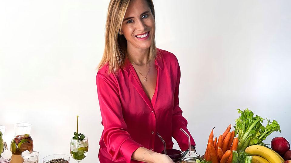 Tisane, frullati, acque: Angelica Amodei e le gustose bevande della salute