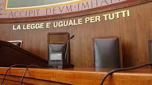 Un aula di tribunale (footo d'archivio)