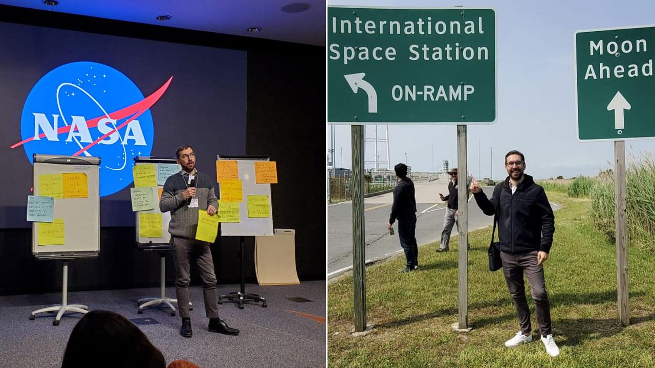 Diego Cerrai espone alla Nasa i dati raccolti durante l’osservazione dei fenomeni legati alla neve