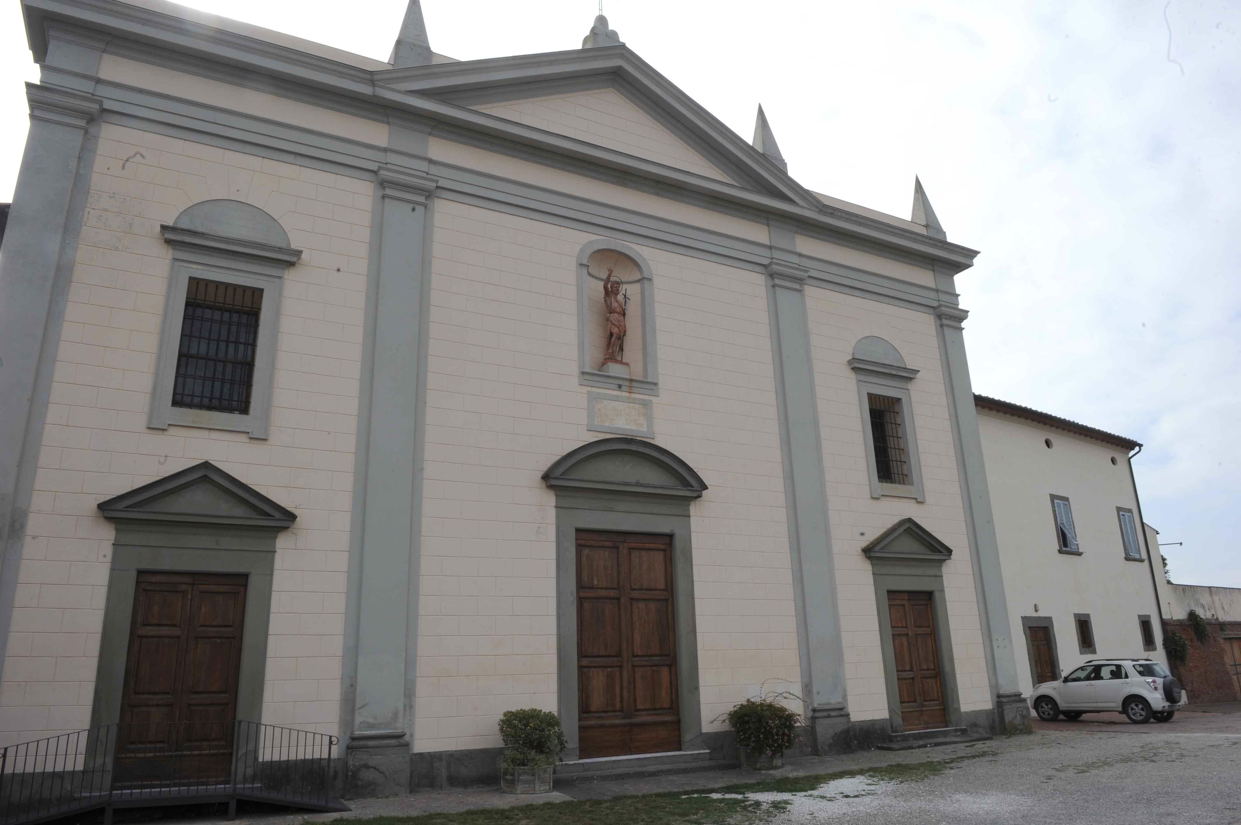 Nella foto la chiesa di Cigoli