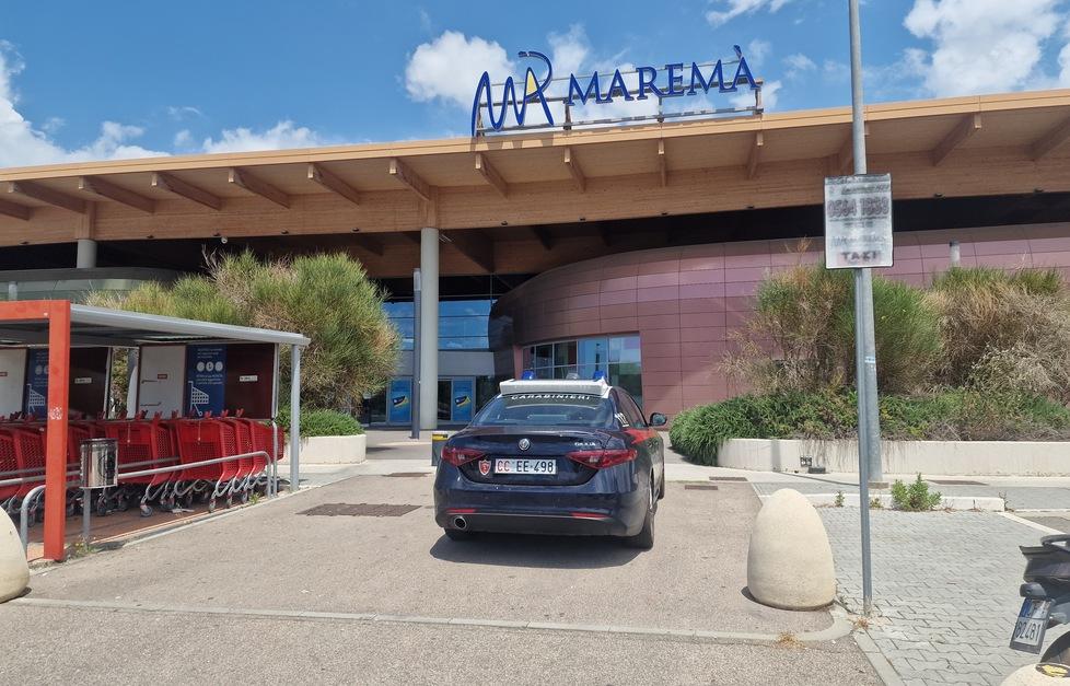 I carabinieri ieri al Maremà