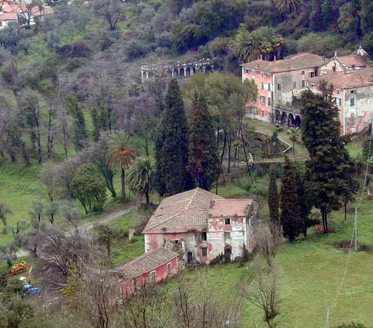 Una veduta di Villa Massoni