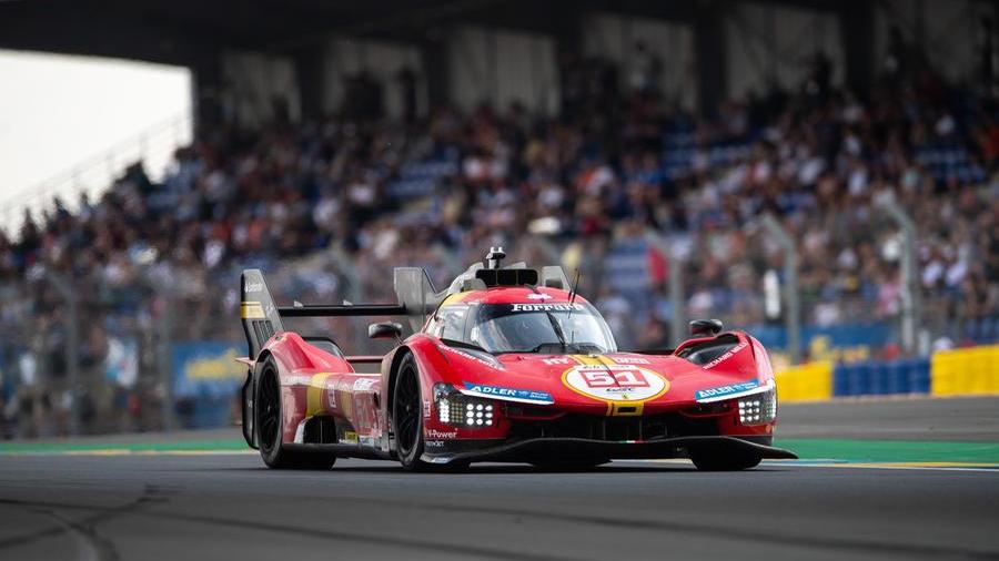 Maranello. C’è una Ferrari che vince: Pier Guidi, Calado e Giovinazzi trionfano alle 24 ore di Le Mans con la 499P