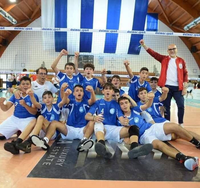 Volley, i cadetti della scuola Diaz di Olbia campioni d’Italia studenteschi