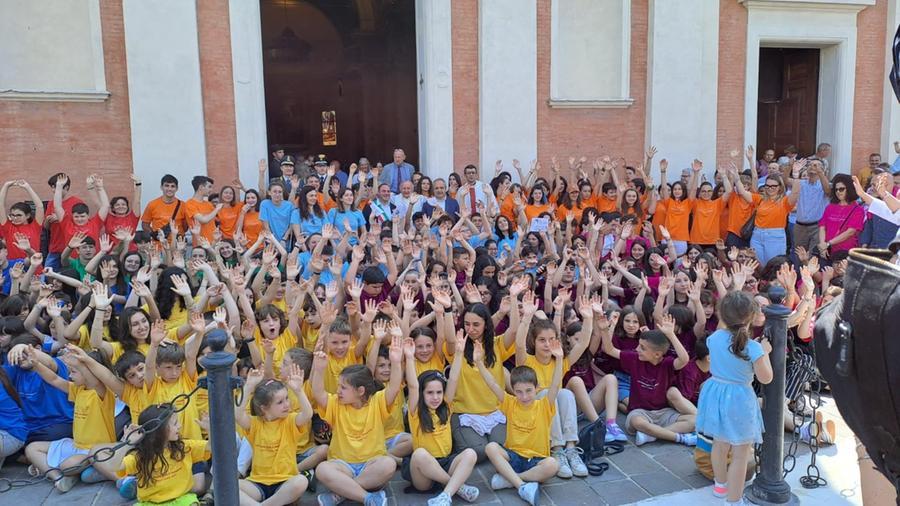 Ricostruzione post sisma: grande festa per il nuovo oratorio da 3 milioni