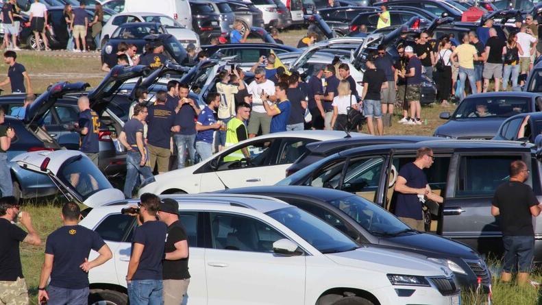 Reggio supera l’esame ultras Spezia-Verona senza guai