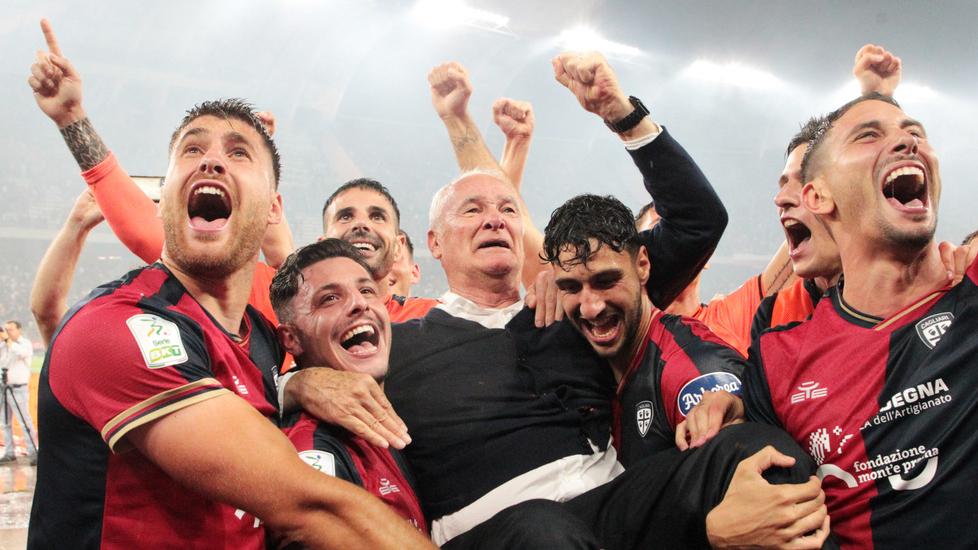 Sir Claudio Ranieri, Cagliari ti ama: la promozione in Serie A è un miracolo tutto tuo