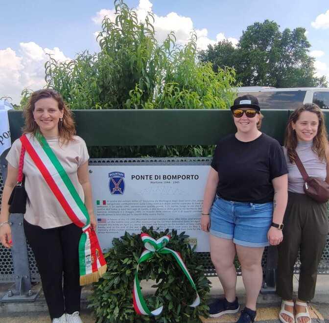Bomporto, dagli Usa al ponte di Bomporto per rivivere le gesta dei propri antenati 
