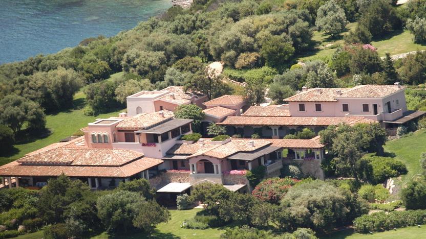 La reggia di Villa Certosa, il cuore del berlusconismo