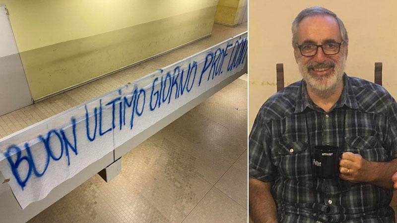 Pontedera, in pensione lo storico prof del liceo: «Pensate a imparare più che ai voti»