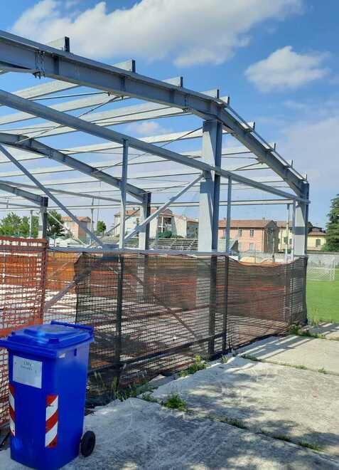 Alla Club House di Bondeno ripartono i lavori: opere extra e nuovo progetto