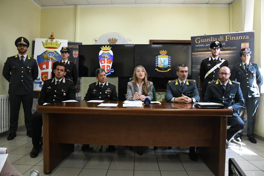 
	La conferenza stampa con la procuratrice della repubblica Patrizia Castaldini <em>(foto Massimo Locci)</em>

