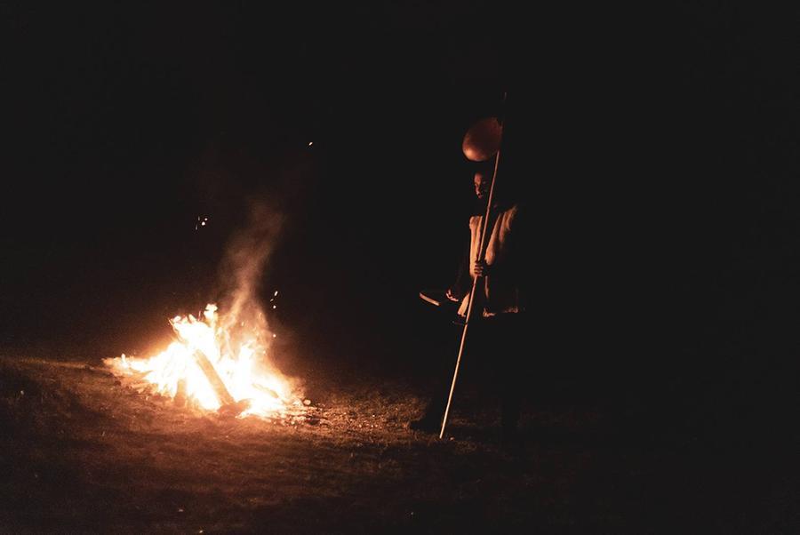 
	Una scena&nbsp;del videoclip &ldquo;Animas&rdquo; degli Ilienses in uno scatto fotografico di Enrico Marras

