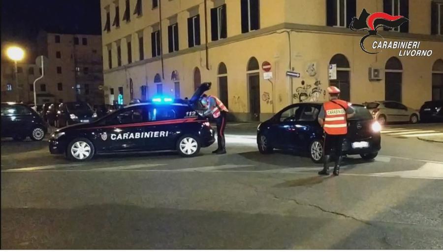 
	Controlli dei carabinieri in centro (foto d'archivio)

