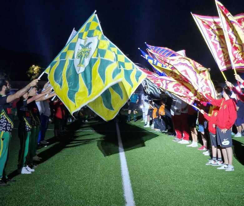Show e tanti gol Partenza col botto per il Torneo delle contrade 