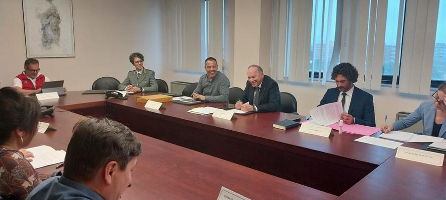 
	Il vertice in prefettura


