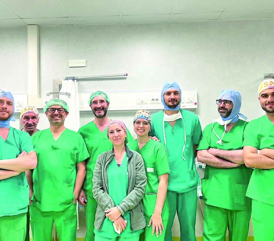 Sassari, immagini in 3D e navigatore Gps per operare la spalla