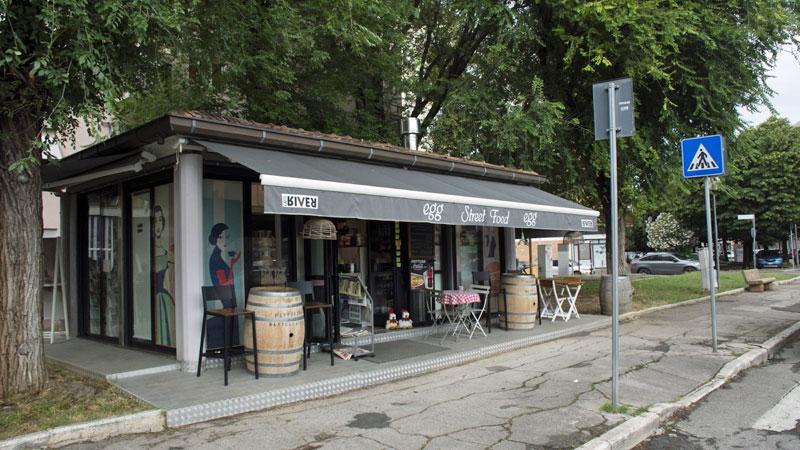 Grosseto, sgombero al chiosco
