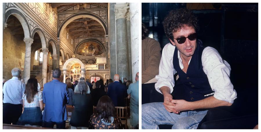 L’ultimo saluto di Firenze a Francesco Nuti: i funerali a San Miniato al Monte – Video