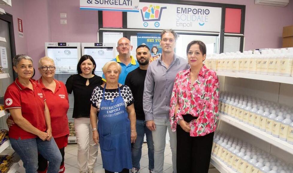 Empoli, all’Emporio solidale gratis shampoo e bagnoschiuma