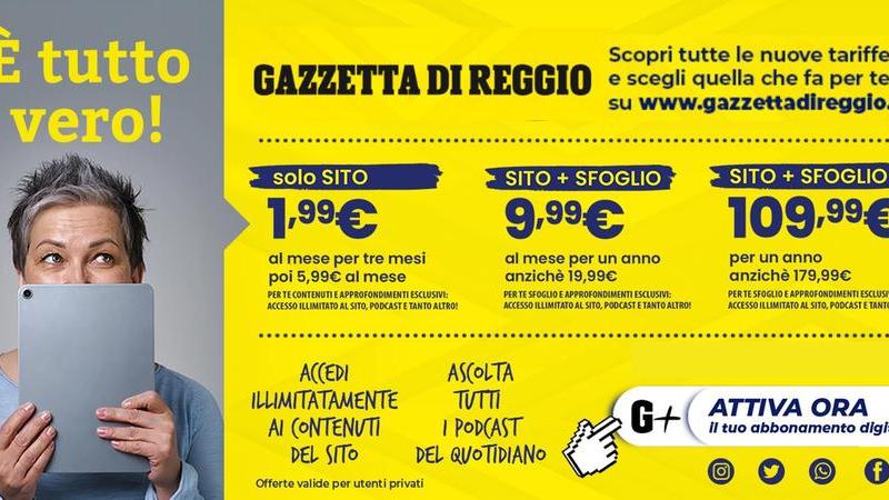<p>Abbonati alla Gazzetta di Reggio, la super offerta per gli under 25</p>