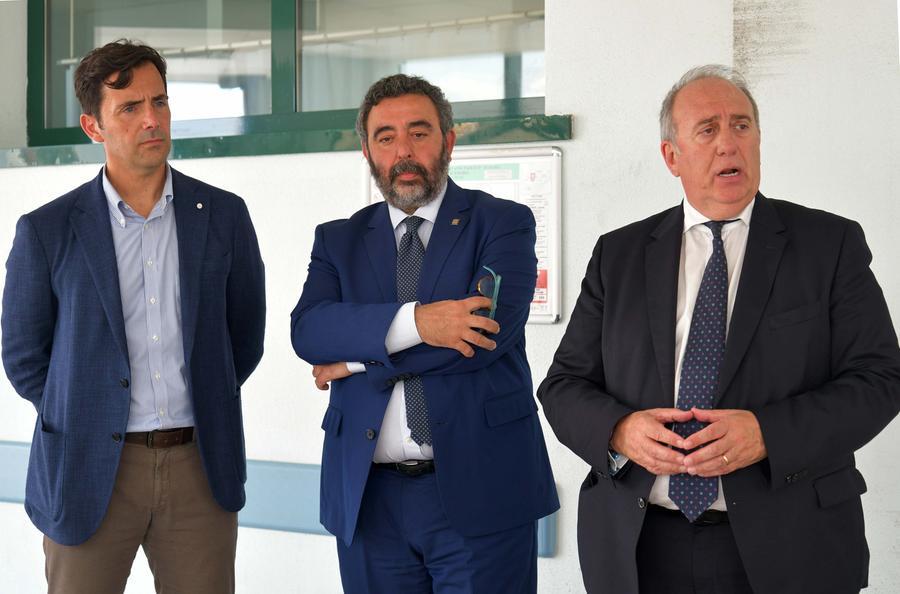 
	Da sinistra Marcello Giannico, Carlo Doria e Marcello Acciaro

