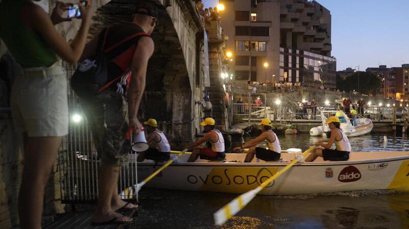 Dai Medici ai droni, la grande notte della Coppa Barontini: a Livorno uno spettacolo lungo i fossi