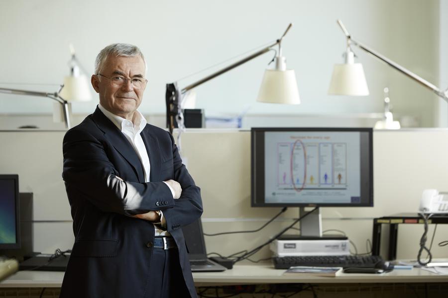 
	Il professor Rino Rappuoli

