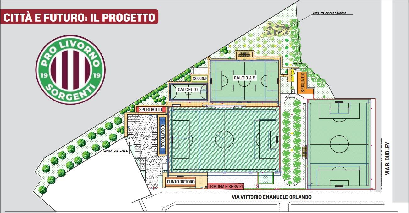 Villaggio Pro Livorno Sorgenti, campi più grandi e parco giochi: «Così lo sport cambia il rione»
