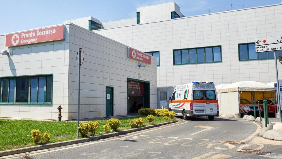 L’ingresso esterno al Pronto soccorso del San Giuseppe