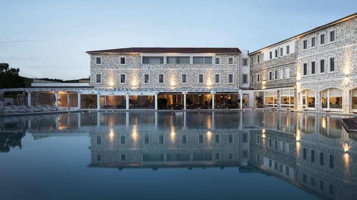 Lo stabilimento delle Terme di Saturnia Natural Resort