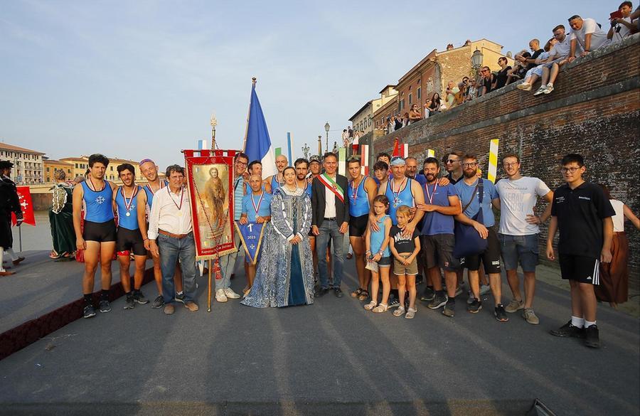 Pisa, alla Celeste il palio di San Ranieri pronostico rispettato in pieno