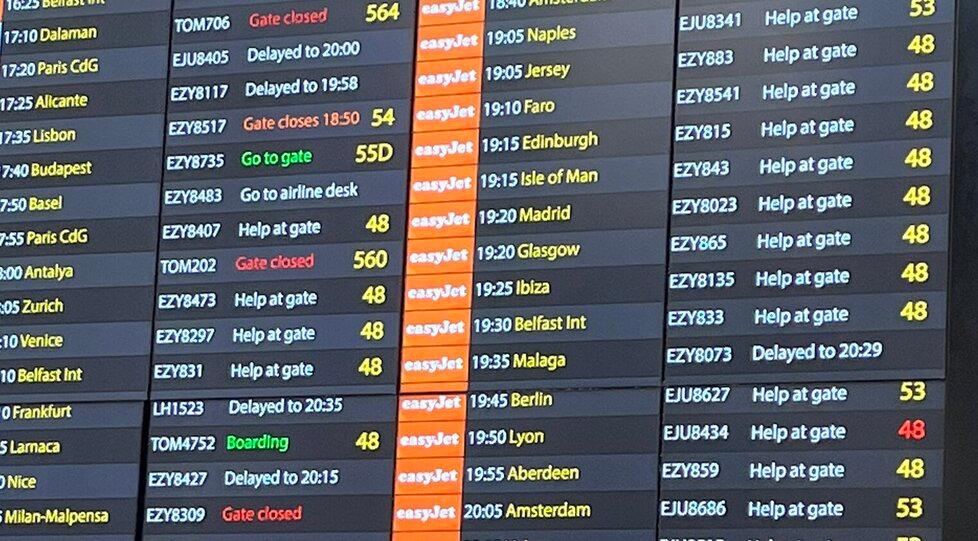 Easyjet cancella decine di voli: viaggiatori sardi abbandonati a Napoli 