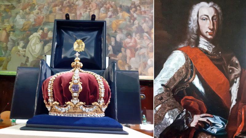 Firenze, la corona perduta del Granduca e la leggenda del diamante viola