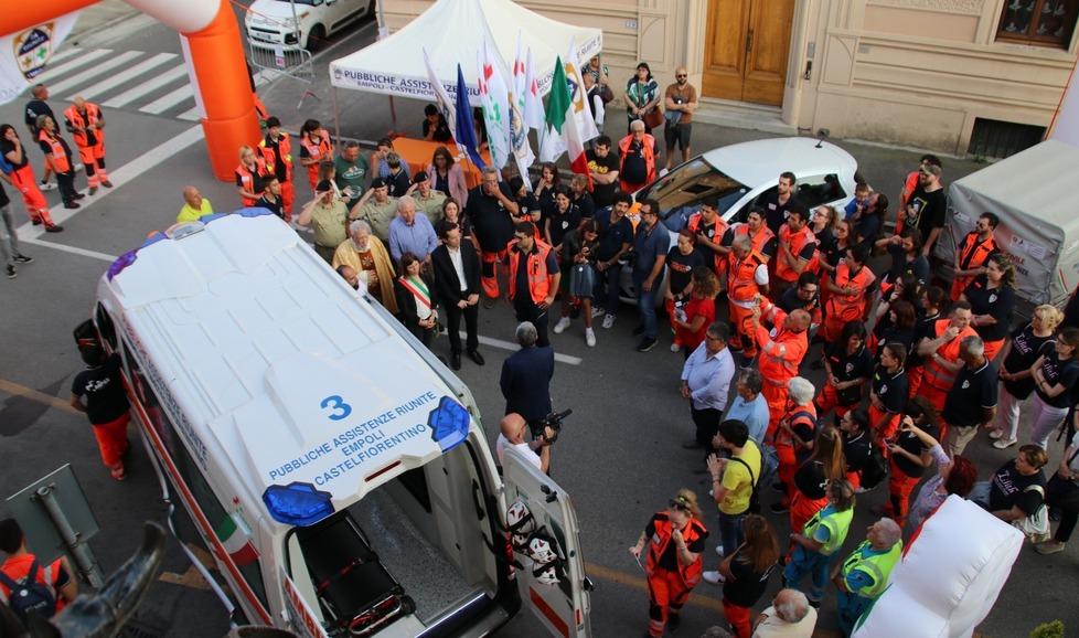 Pubbliche Assistenze Riunite, a Empoli i festeggiamenti dei 140 anni e tre nuovi mezzi