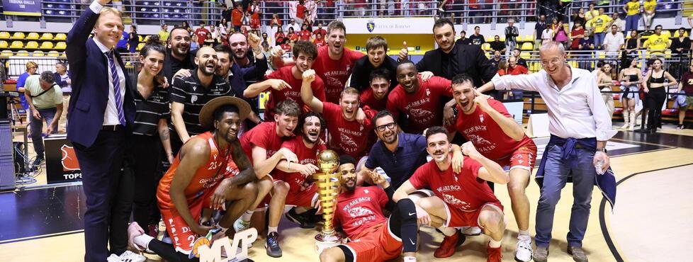 Pistoia, Basket torna in A1: «Tra una settimana forse capiremo l’impresa di cui siamo stati capaci»