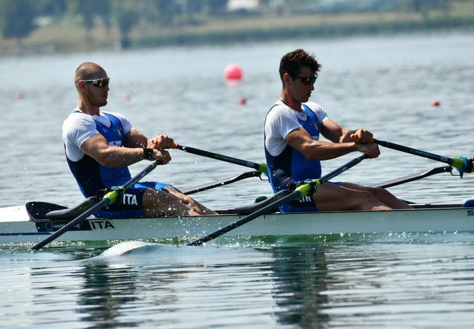 Canottaggio, nove medaglie azzurre