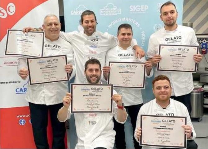 Il gelato di Manciano fatto da “Lucio” Rusu verso le semifinali al Gelato Festival World Master