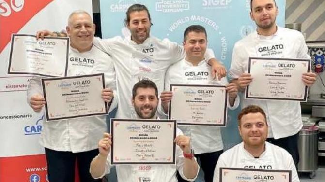 Il gelato di Manciano fatto da “Lucio” Rusu verso le semifinali al Gelato Festival World Master