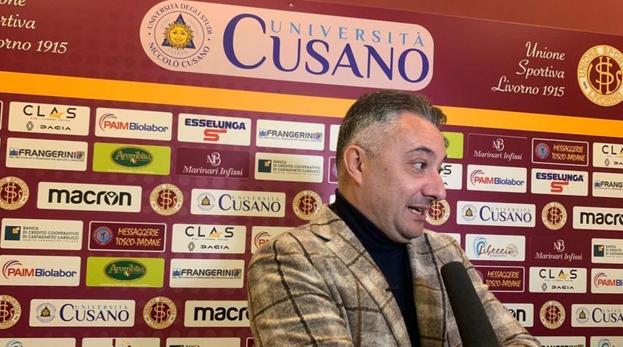 Livorno calcio, scelti diesse e allenatore: ecco Pinzani-Favarin