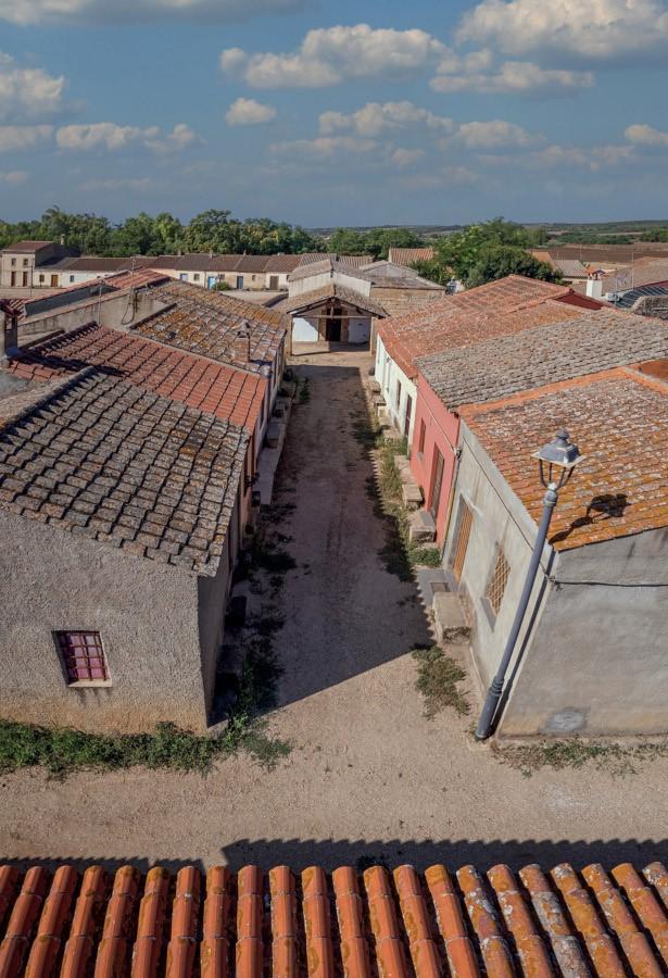 
	Uno scorcio del villaggio di San Salvatore di Sinis a Cabras

