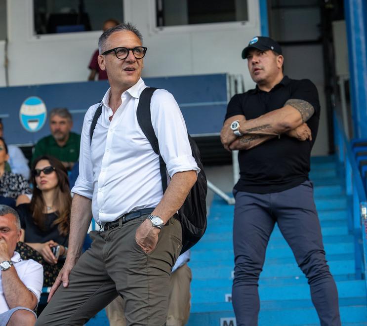 Ferrara, Tacopina arriva allo stadio: c’è il direttore sportivo