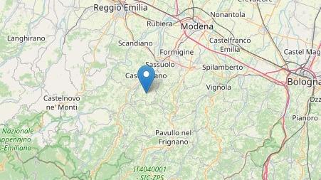 Prignano, terremoto di magnitudo 3 Nessun danno