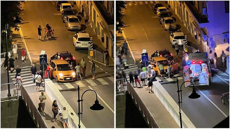 Avenza, auto contromano si scontra con un’altra vettura: dopo lo schianto ecco la rissa