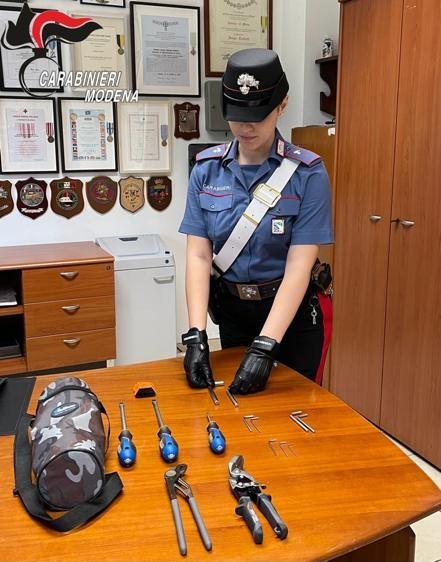 Castelfranco, tentato furto sventato dai carabinieri