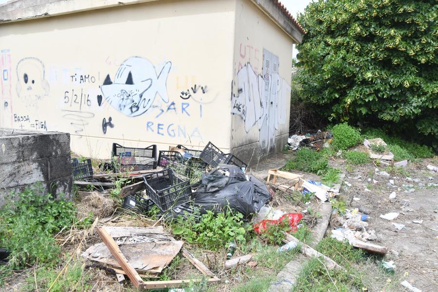 Sassari degrado e rifiuti a Predda Niedda