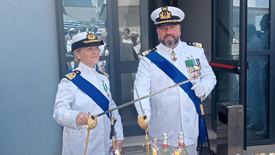 Viareggio, la nuova guida della Capitaneria: «Io, prima donna in questo ruolo grazie a mia nonna»